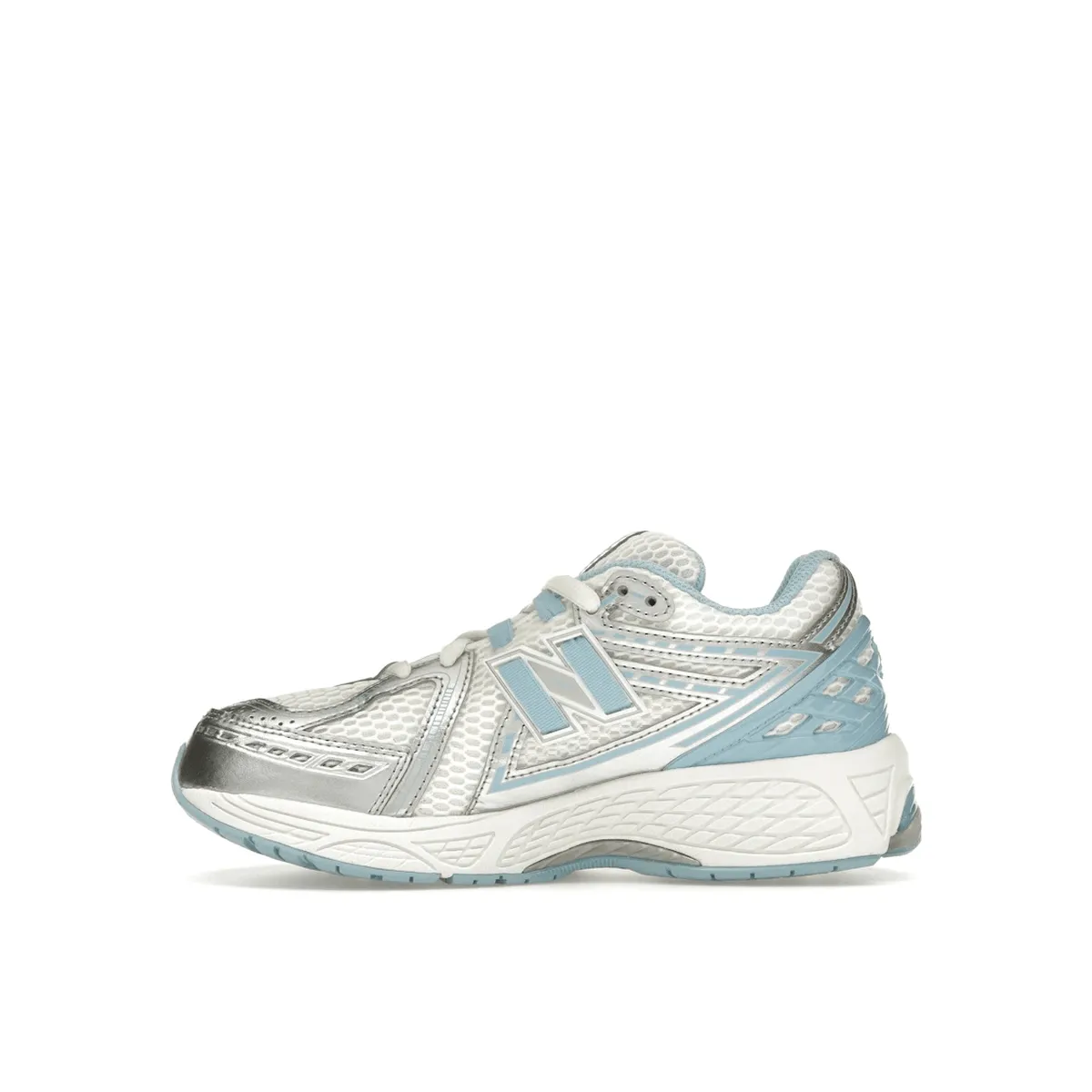 New Balance 1906R SIlver Metallic Chrome Blue noise-free material air circulation material