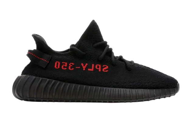 YZY Boost 350 V2 Black Red shoe comparison Credible