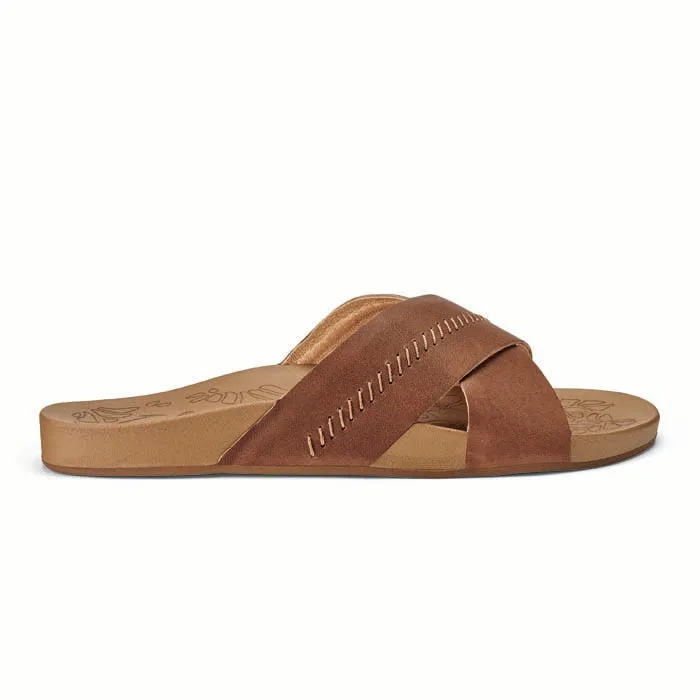 Womens Olukai Kipe'a 'olu in Sahara/Sahara Travel Days Strap