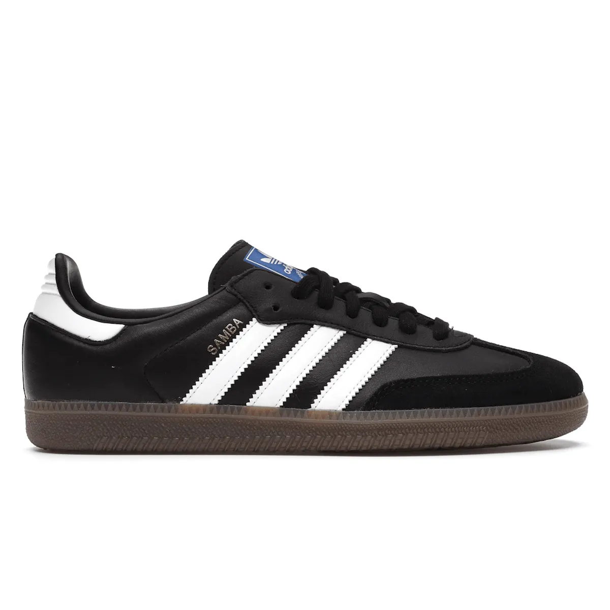 Firm Grip Thin Sole Adidas Samba OG Black White Gum