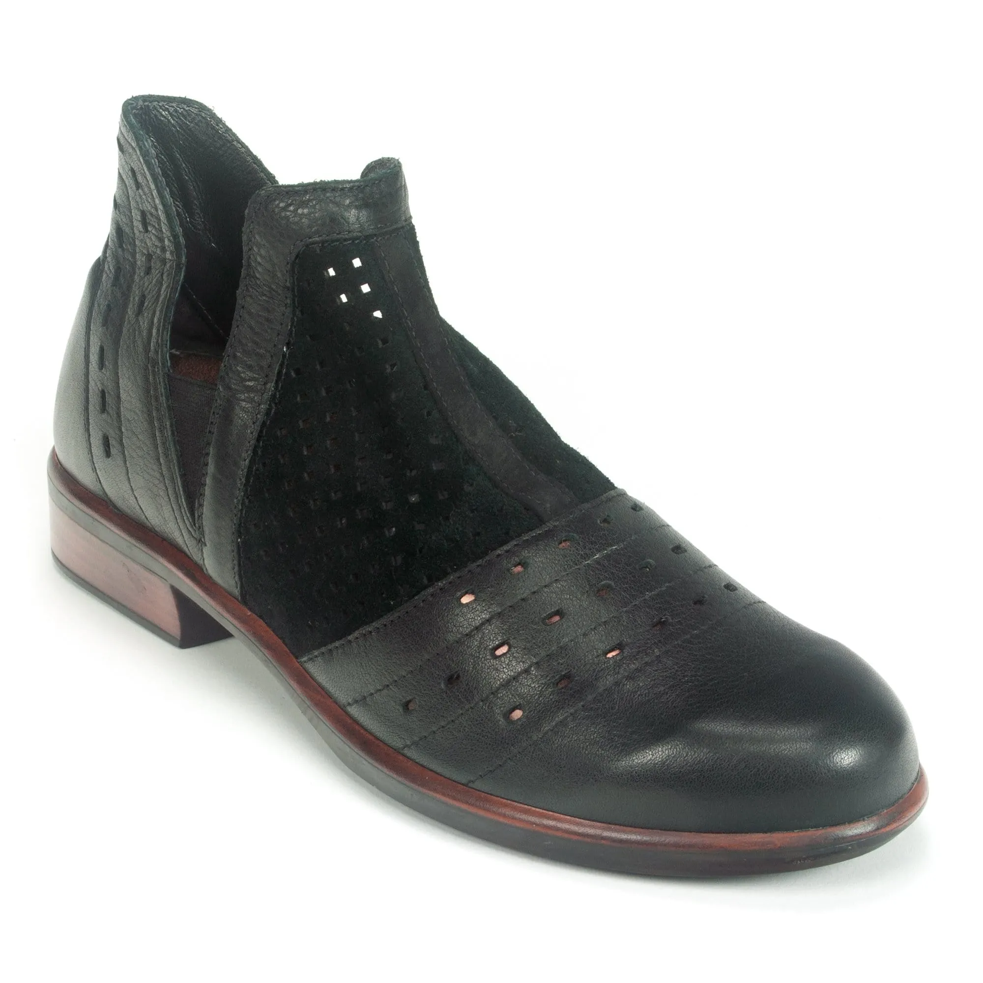 Secure look thin heel Rivotra Ankle Bootie (26061)
