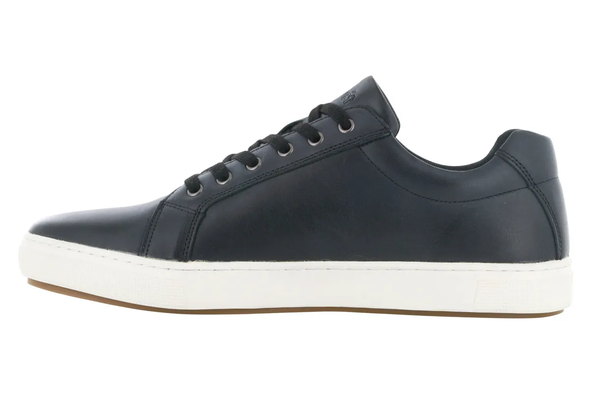Light Arch Flexible Midsole Propet Koda Leather Sneaker Black