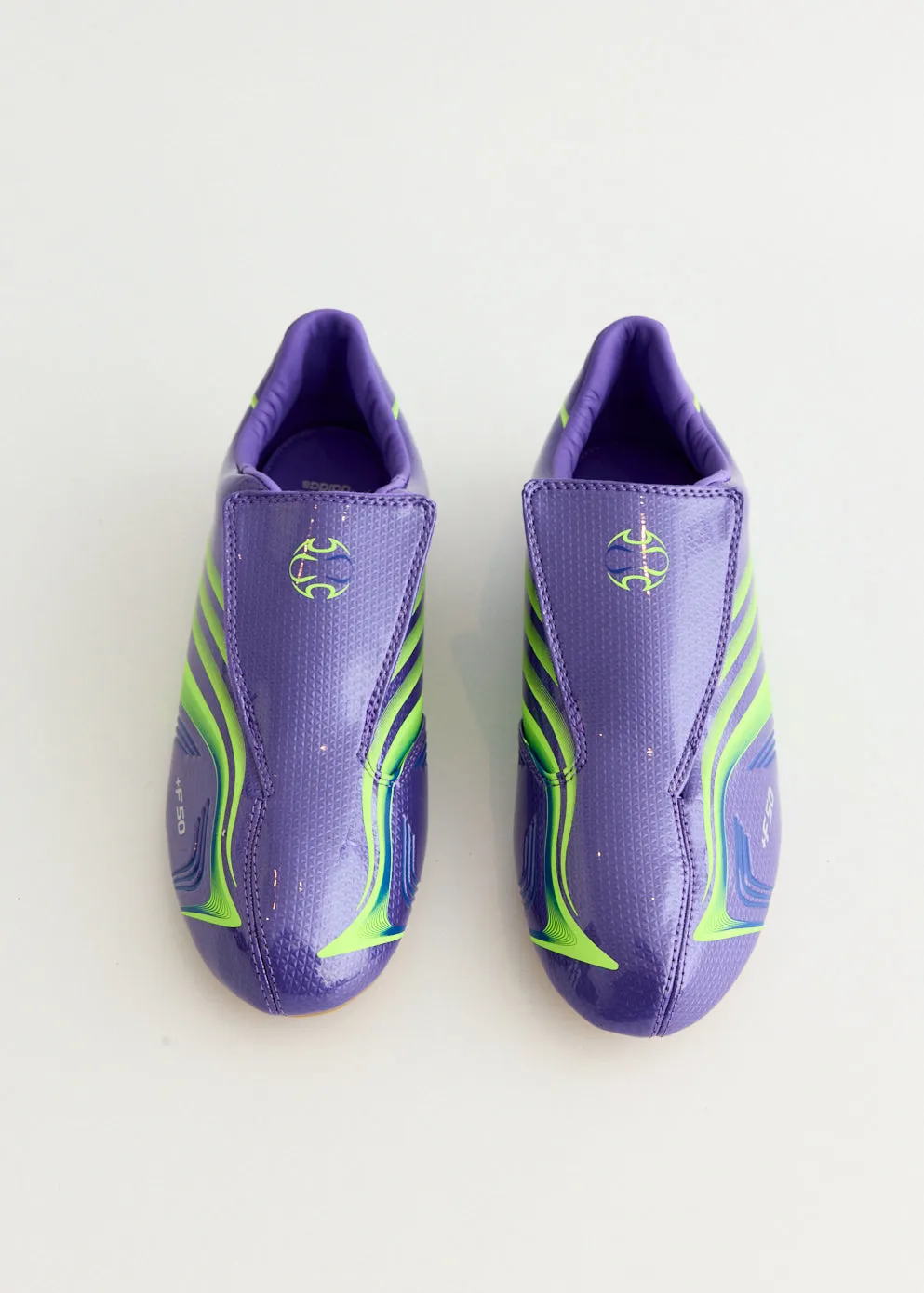 Women's Taekwondo F50 'Purple Rush' Sneakers Stripe Mood