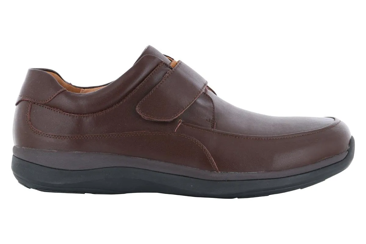 Propet Parker Velcro Shoe Brown School Jog