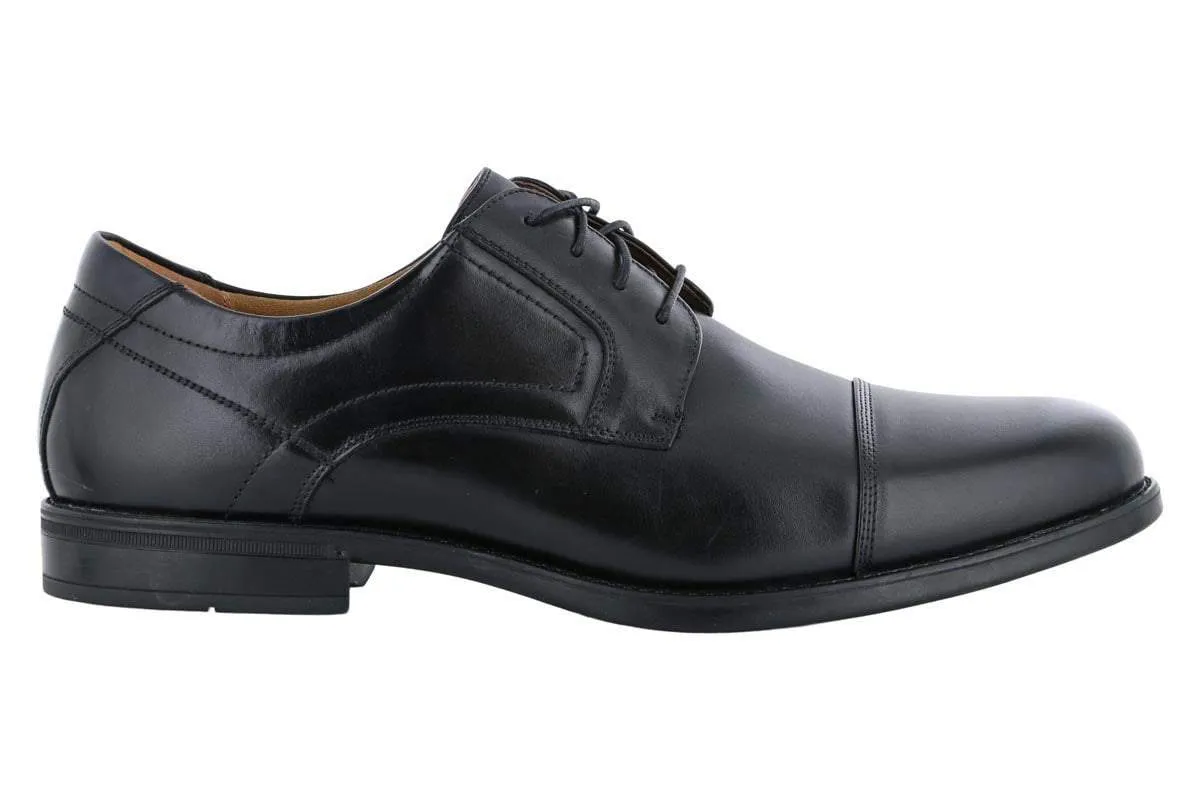 Anti Grip Florsheim Midtown Cap Toe Oxford Black