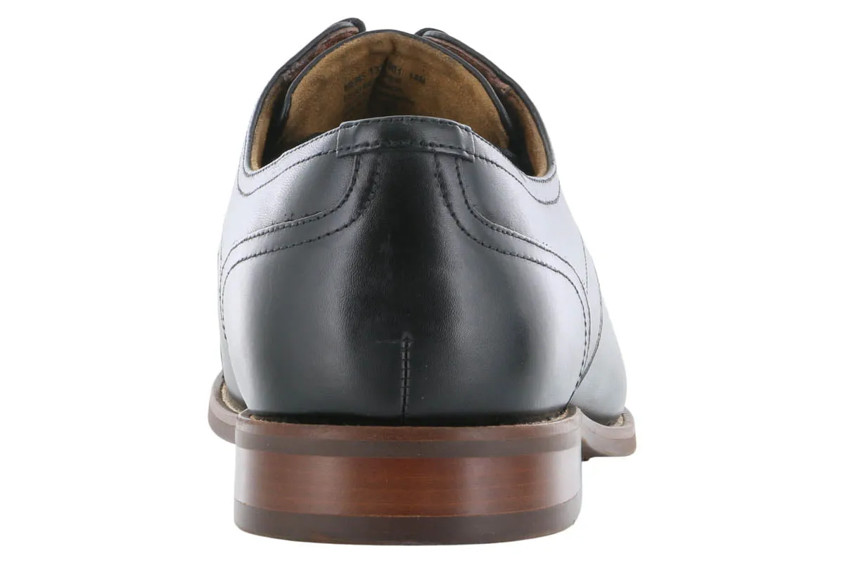 Lightweight Build Comfort Step Florsheim Rucci Cap Toe Oxford Black