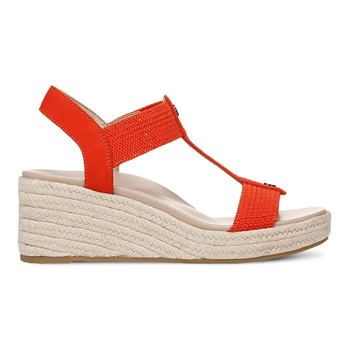 Hot Weather Womens Vionic Calera in Cherry Tomato