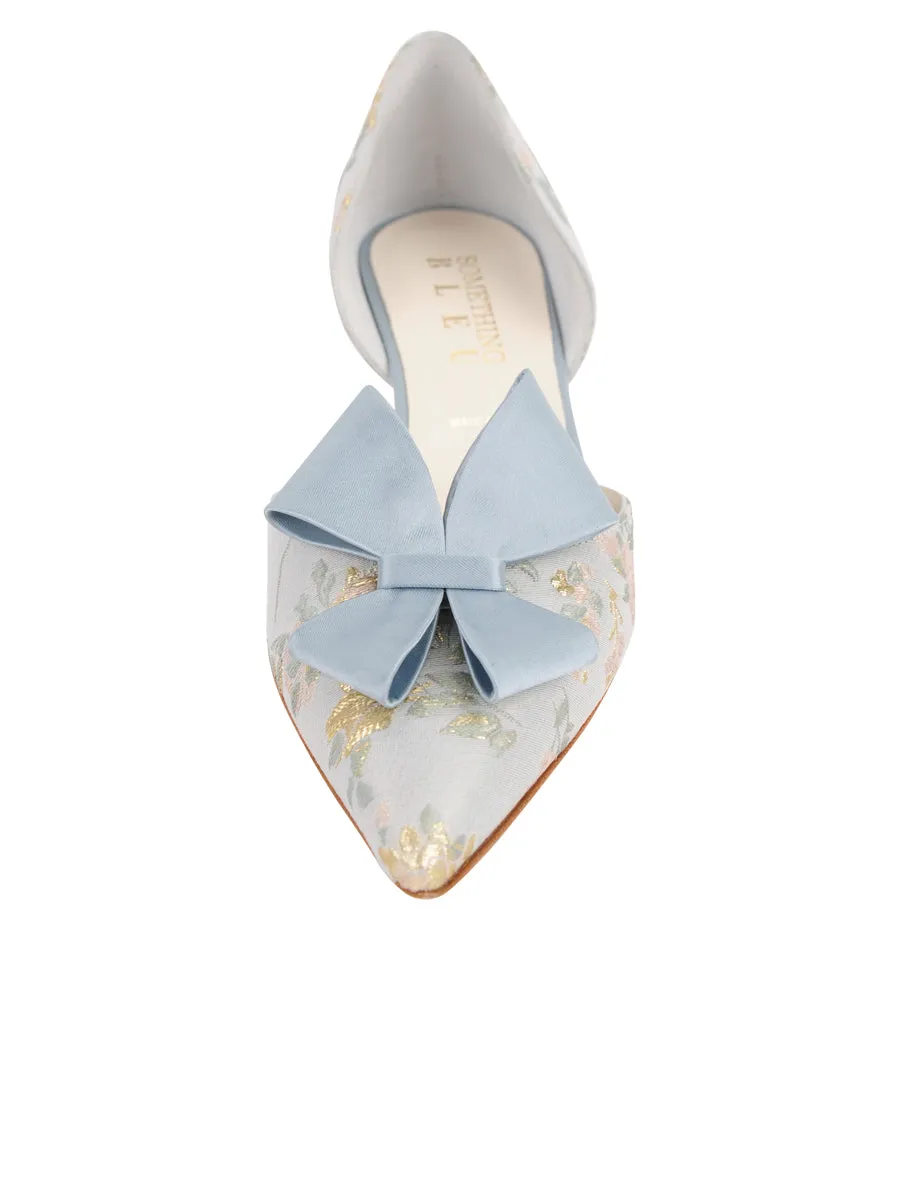 Cliff d'Orsay Kitten Heel Brocade thinnest