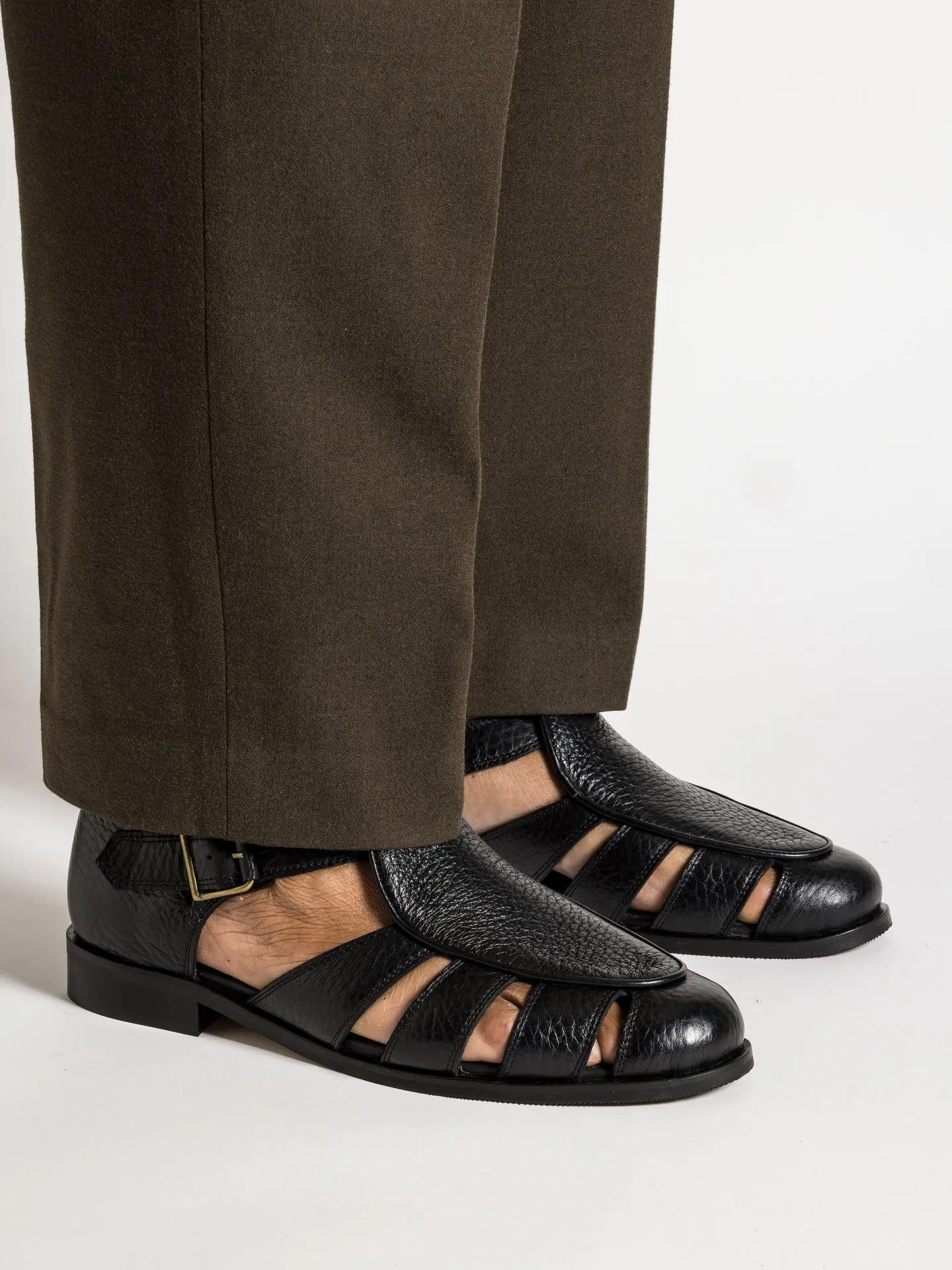 Sculpted durability FRANCK JUMBO BLACK