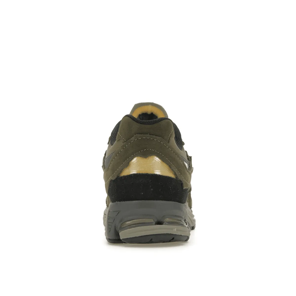 New Balance 2002R Protection Pack Dark Moss packable material