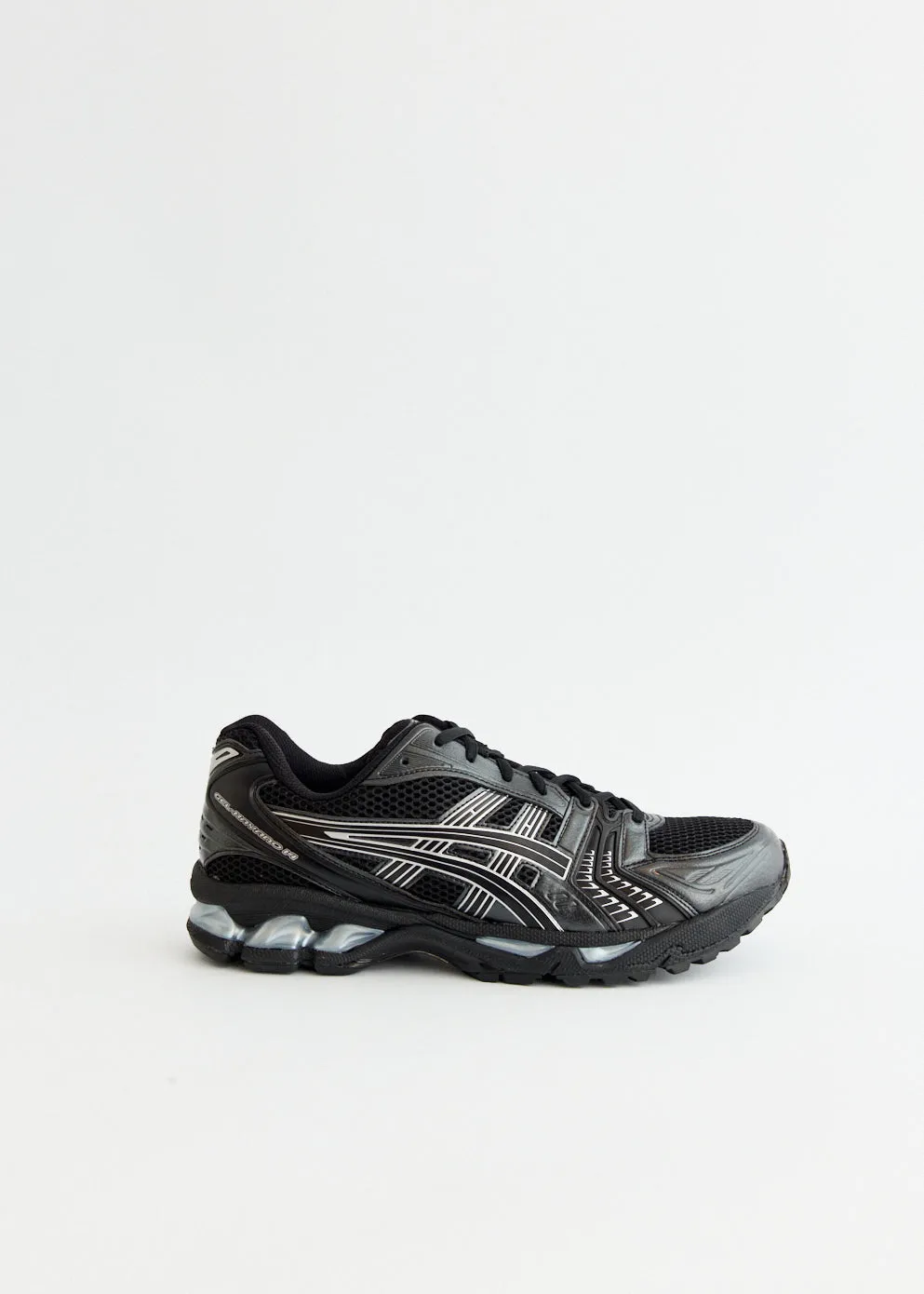 Gel-Kayano 14 'Black Pure Silver' Sneakers Light frame