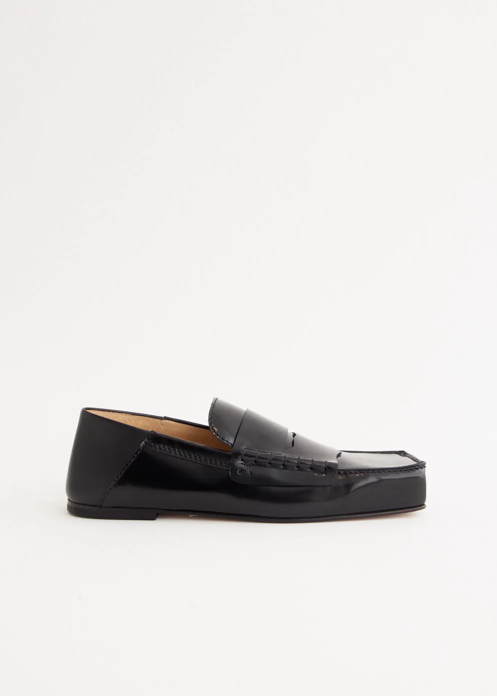 Les Mocassins Carre Leather Dodge Step
