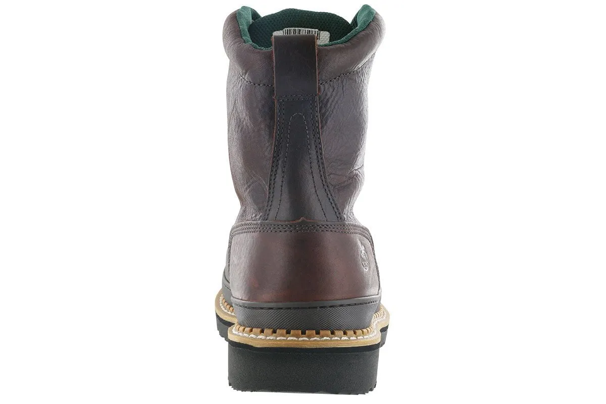Rain Proof Clean Finish Georgia 8" Steel Toe Boot