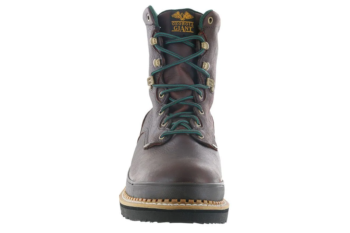 Georgia 8" Steel Toe Boot Lift Up