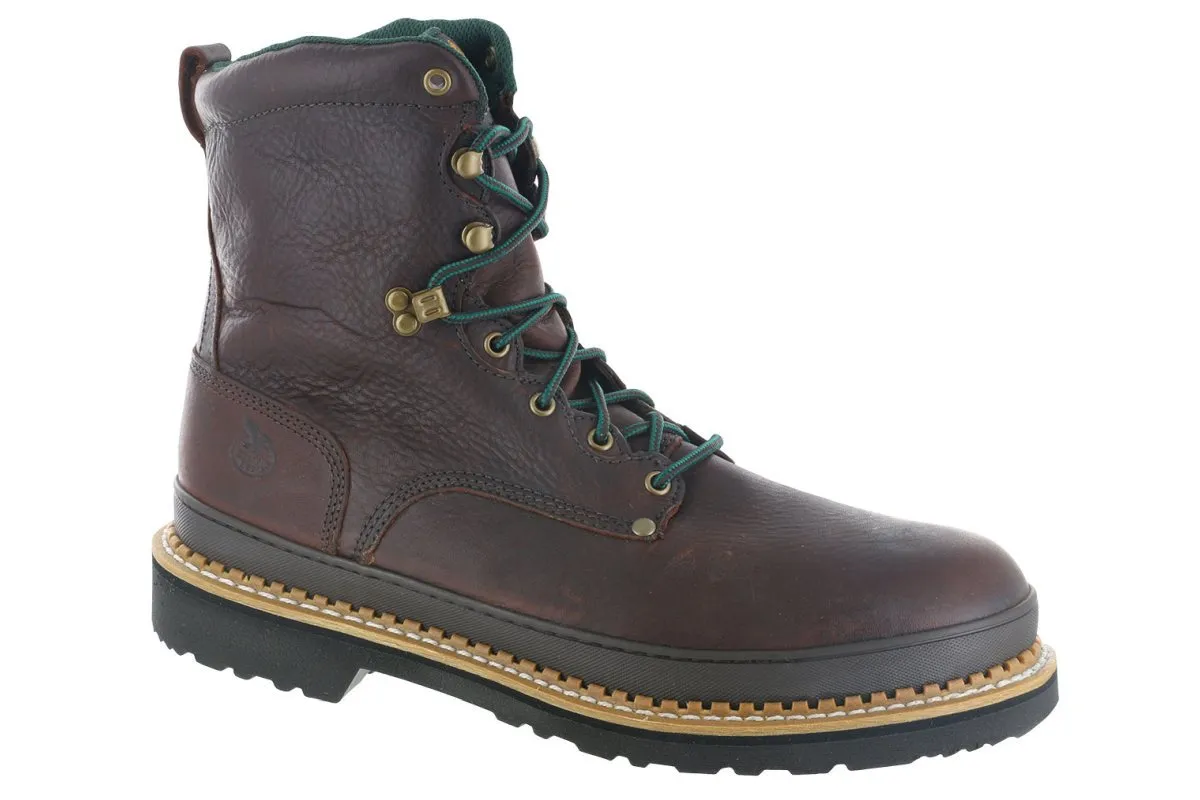 Comfortable to walk Supportive Build Georgia 8" Steel Toe Boot