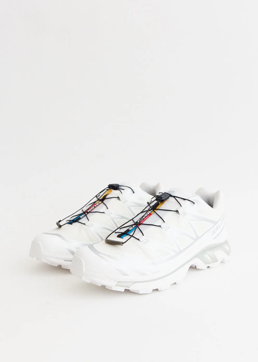 XT-6 Gore-Tex 'White Silver' Sneakers pattern - style