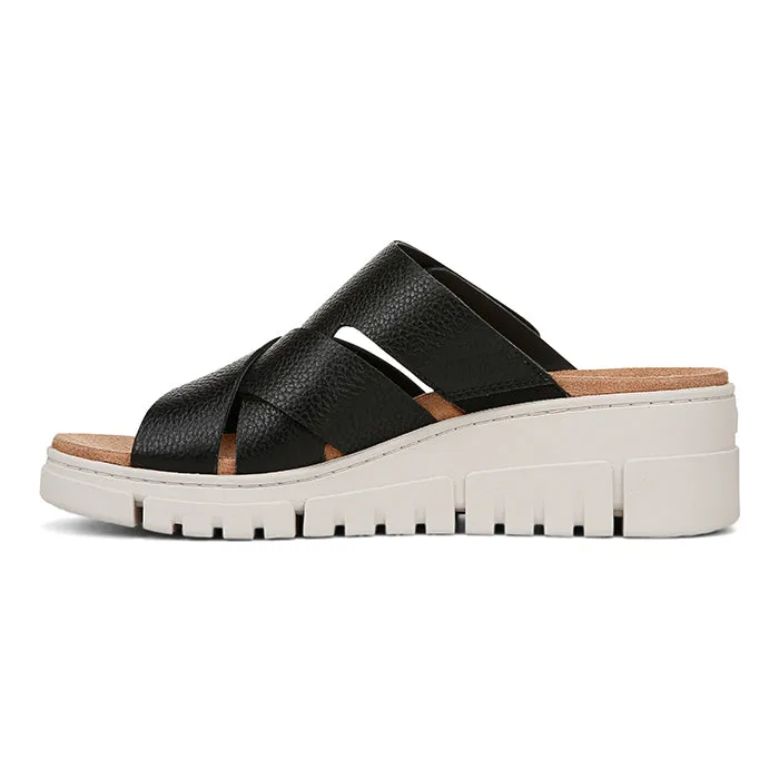 Preppy Pop Womens Vionic Uptown Sunset in Black