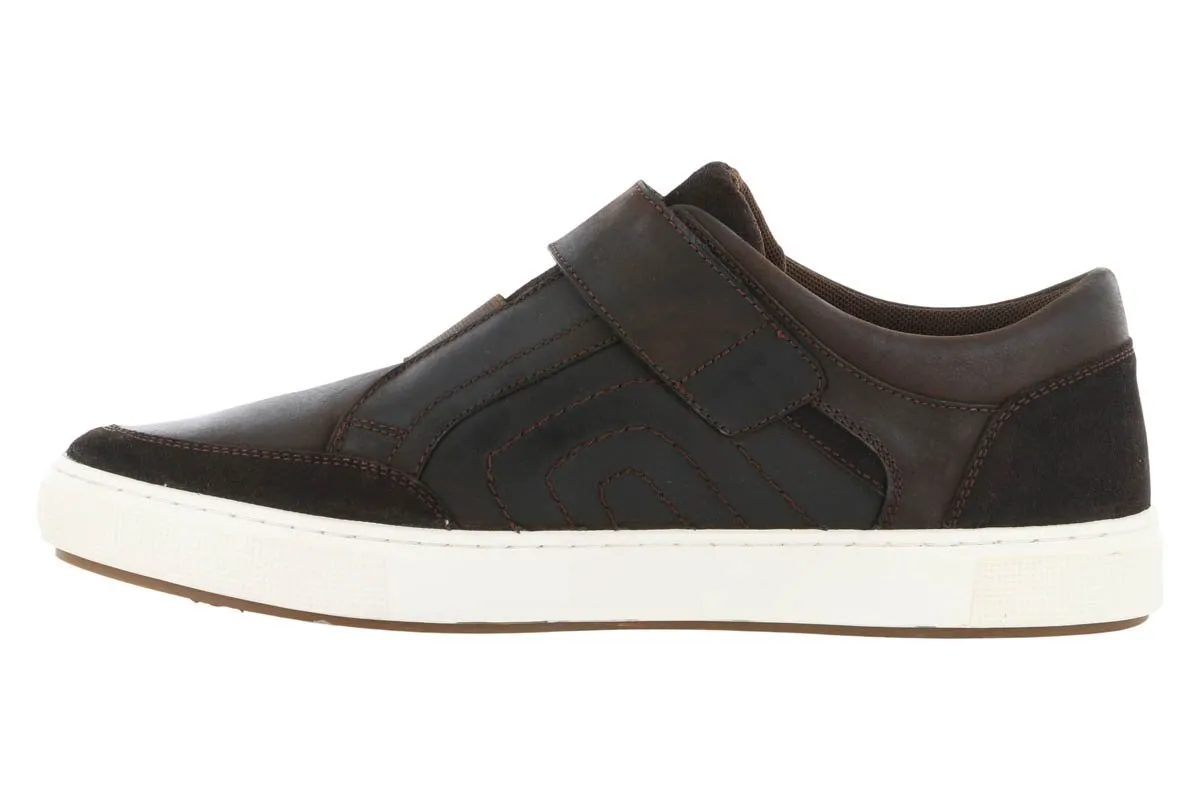 Soul Walk Kids Play Propet Kade Velcro Sneaker Chocolate