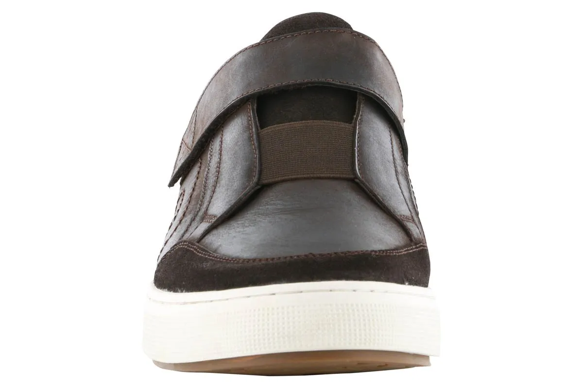 Propet Kade Velcro Sneaker Chocolate Planet Hike
