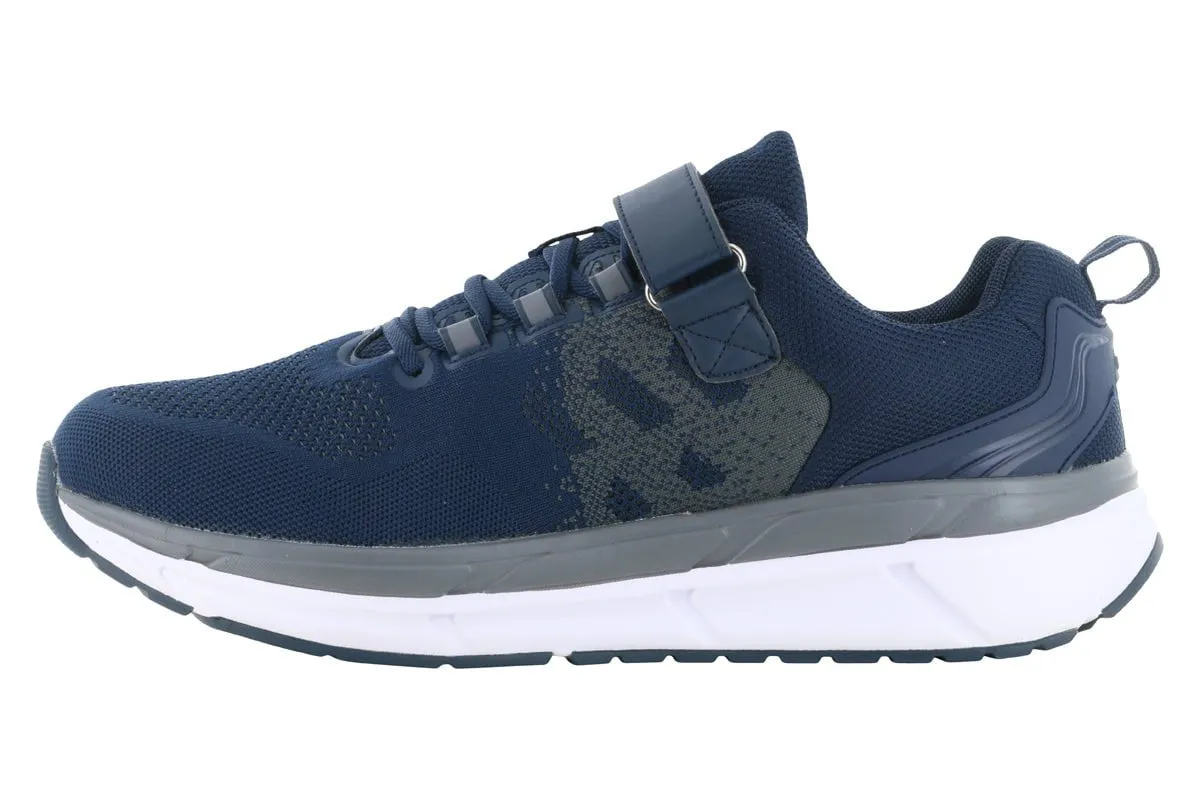 Energy Boost Calm Step Propet Ultra 267 FX Velcro Athletic Shoe Blue