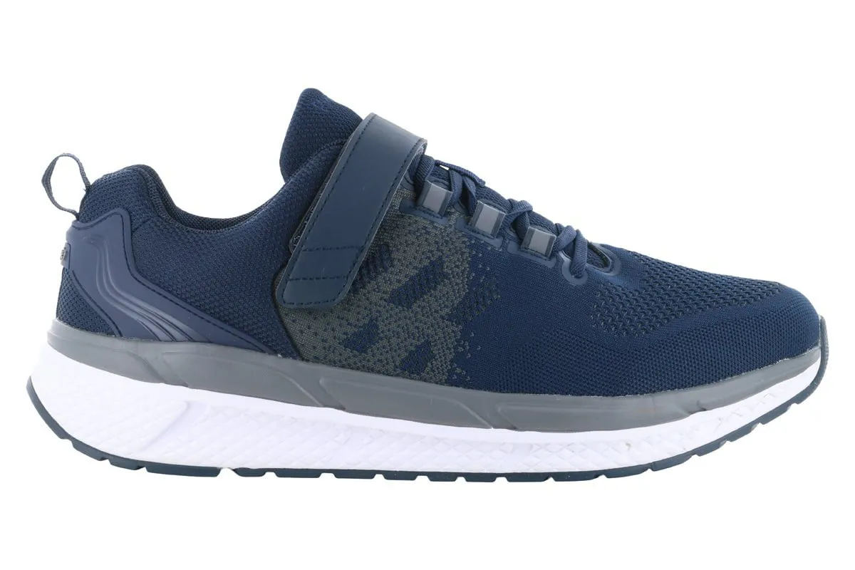 Propet Ultra 267 FX Velcro Athletic Shoe Blue Fast Go Parkour Run