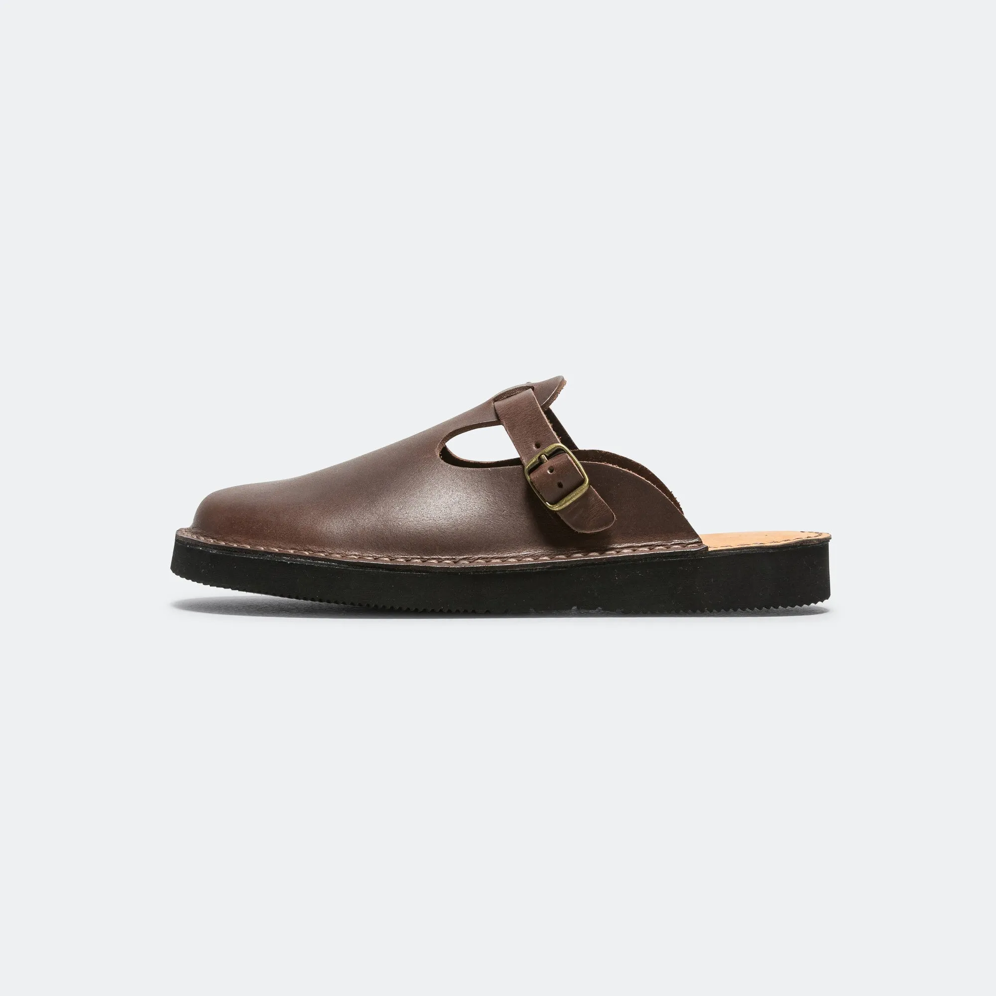 Gudalur Sandal - Dark Brown Fringe Swing