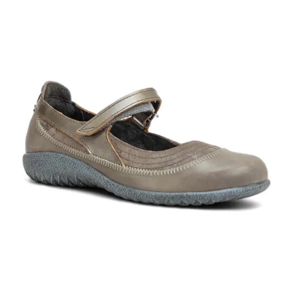 Traction Sole Kirei  (11042) - Grey Marble Suede