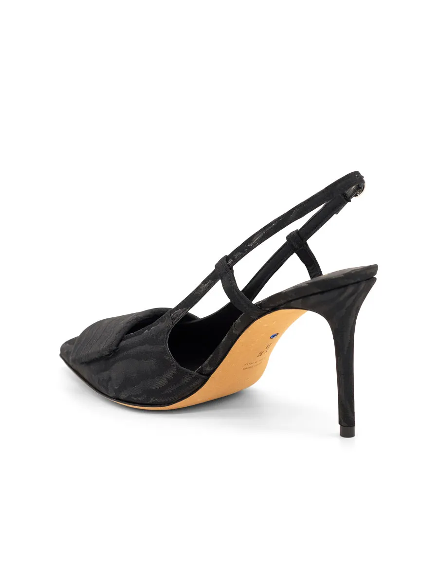Plush traction Modern Cushioning Halen Slingback Pump