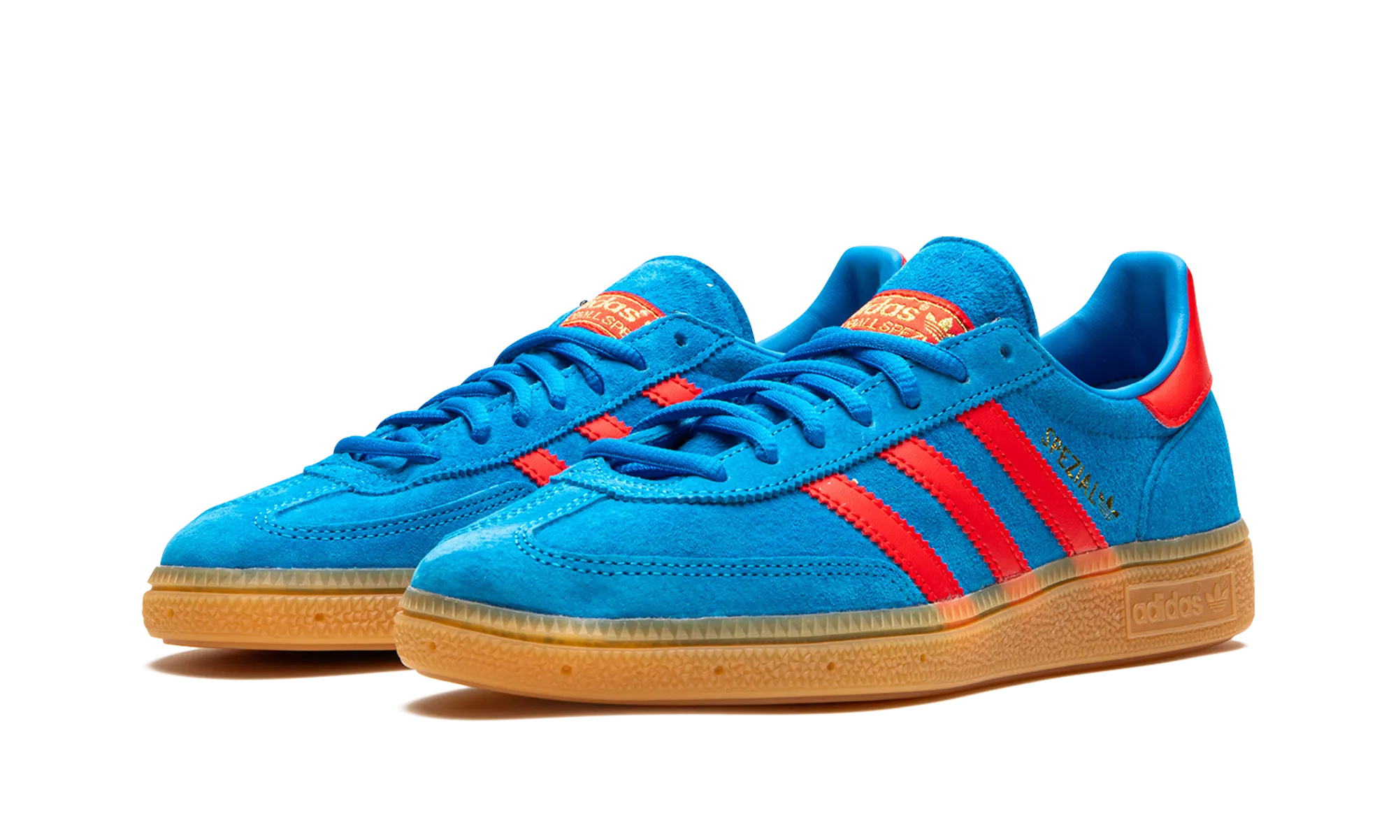 Anti   Blister Breathable Upper HANDBALL SPEZIAL "Bright Blue / Vivid Red"