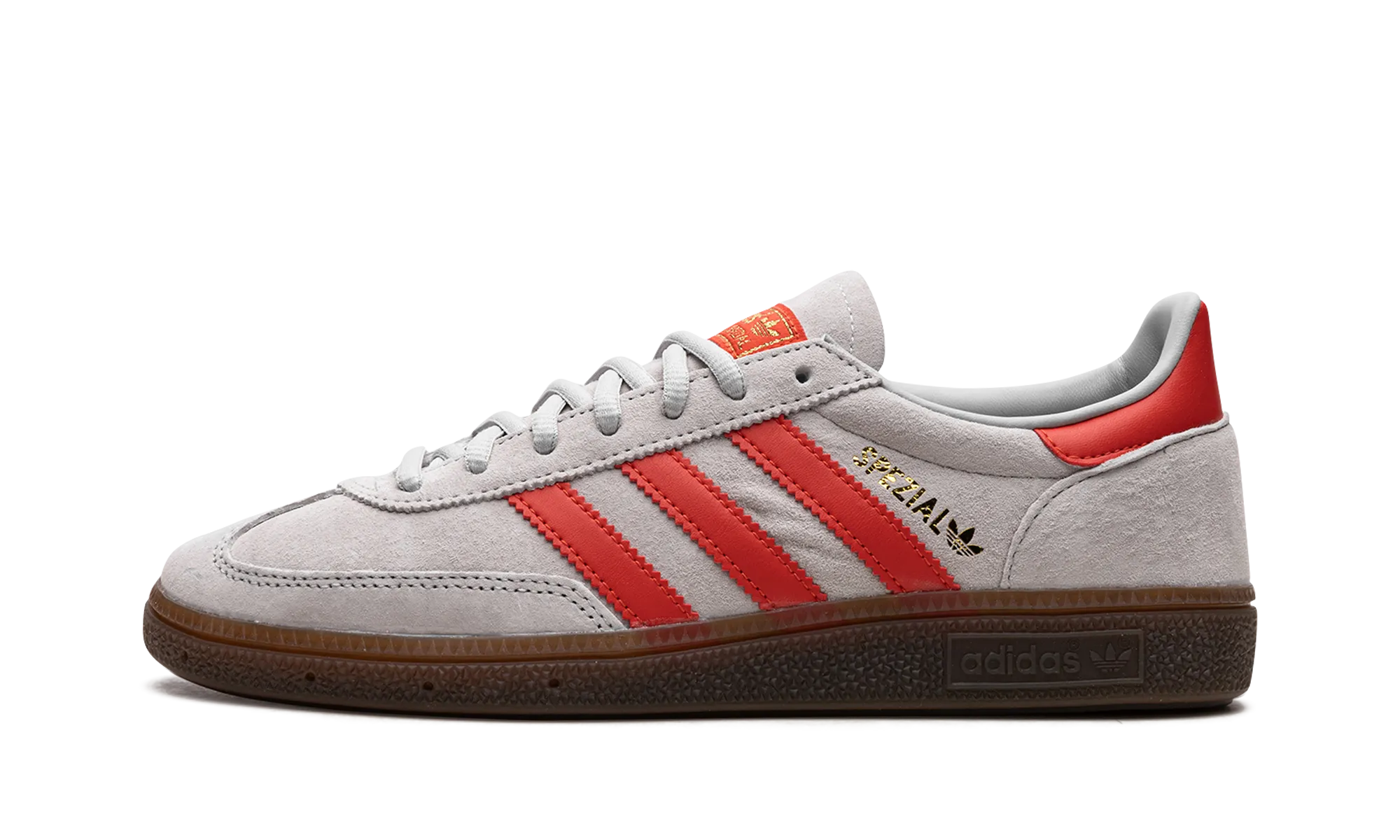 Durable Material Handball Spezial "Grey / Hi-Res Red"