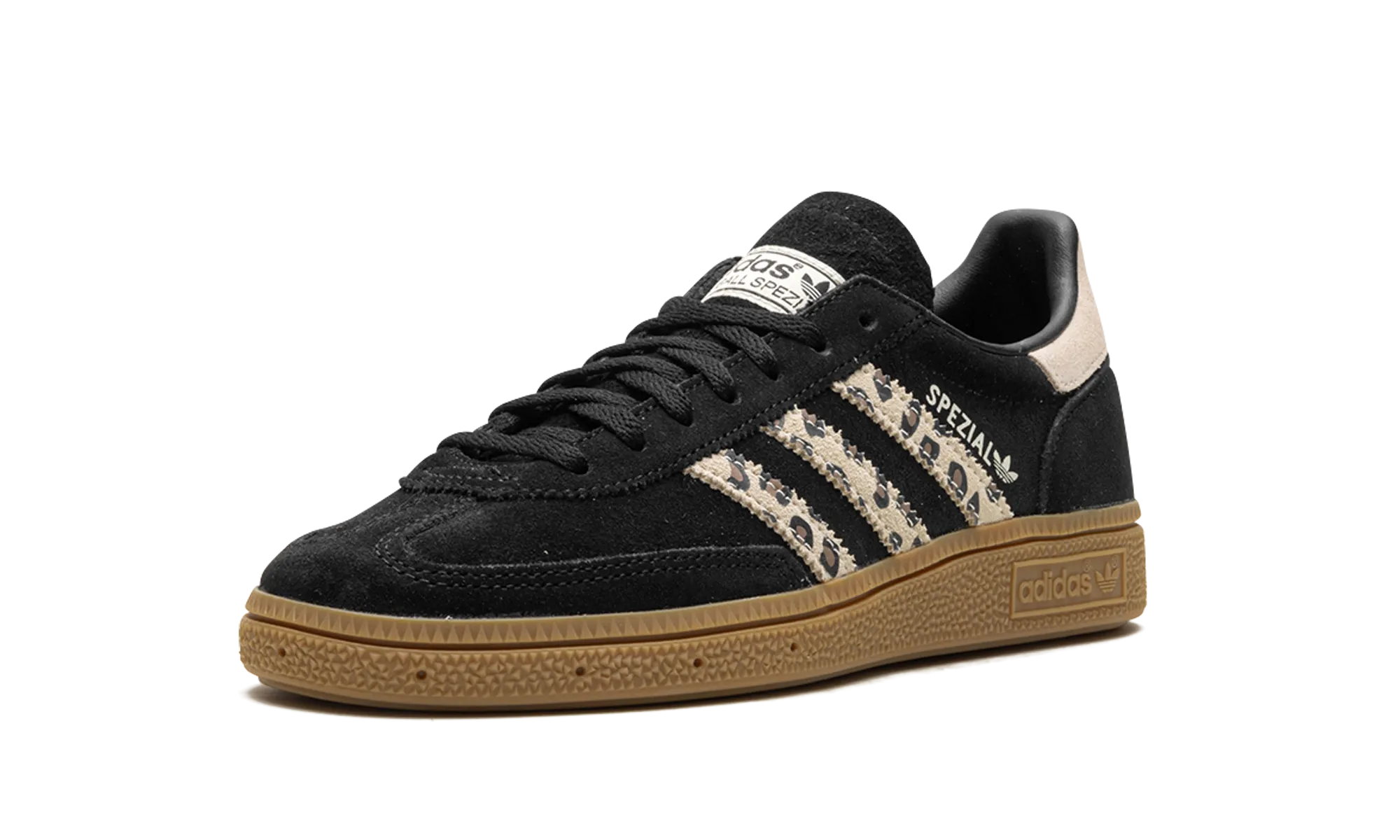 Handball Spezial WMNS "Black Wonder Leopard" Breathable Easy Step