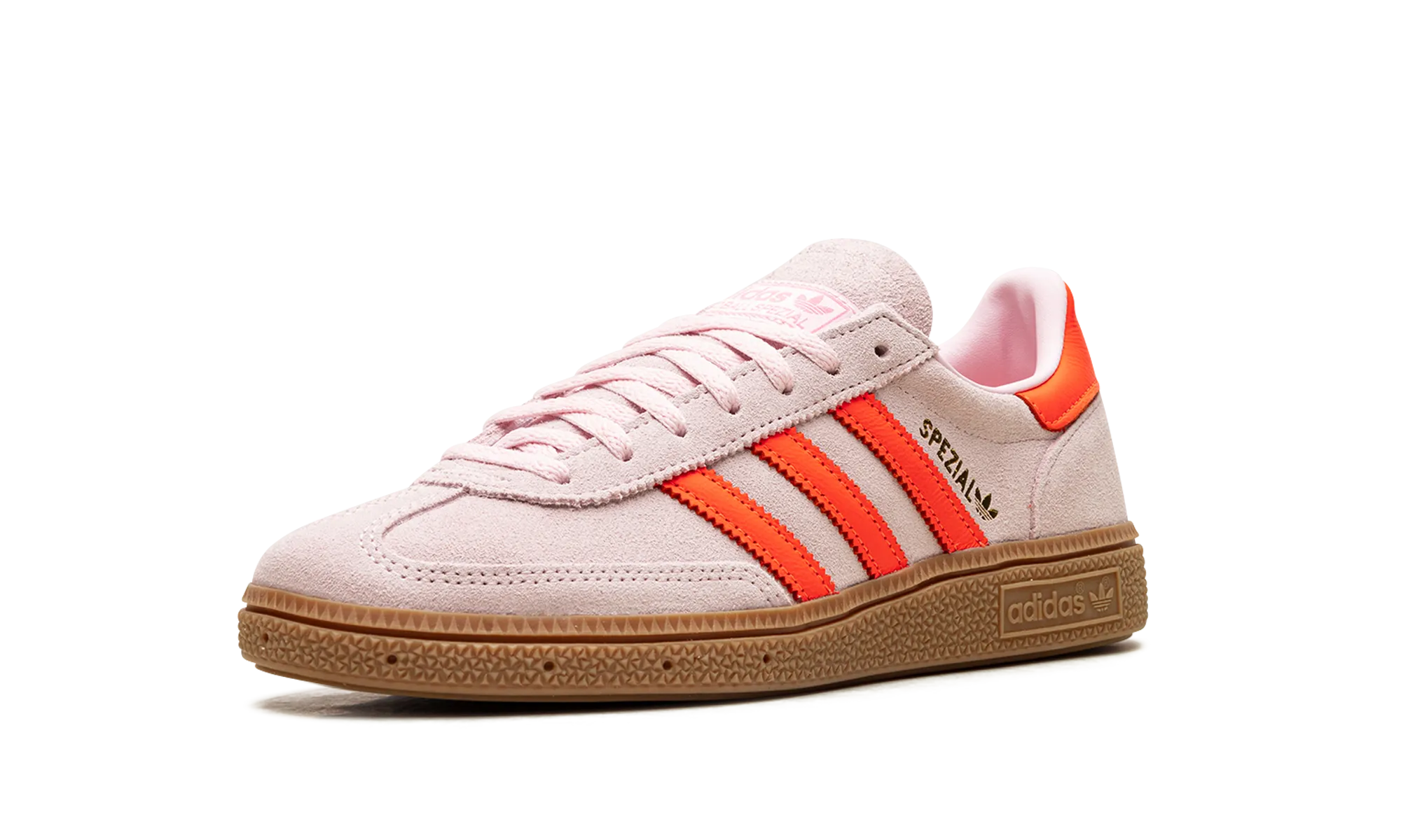 Skate Life Ready Bold Look Handball Spezial WMNS "Clear Pink Solar Orange"