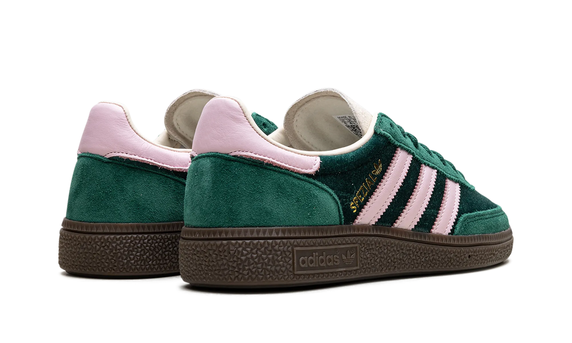 Anti Slip Outsole Board Lock Handball Spezial WMNS "Velvet Pack - Green Pink"