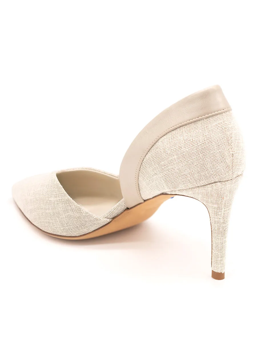 Everly Pointed Toe Pump Metallic