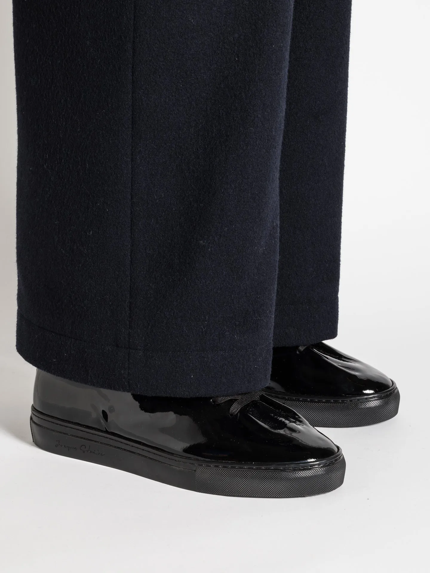 HERVE BLACK PATENT Lightweight Midsole