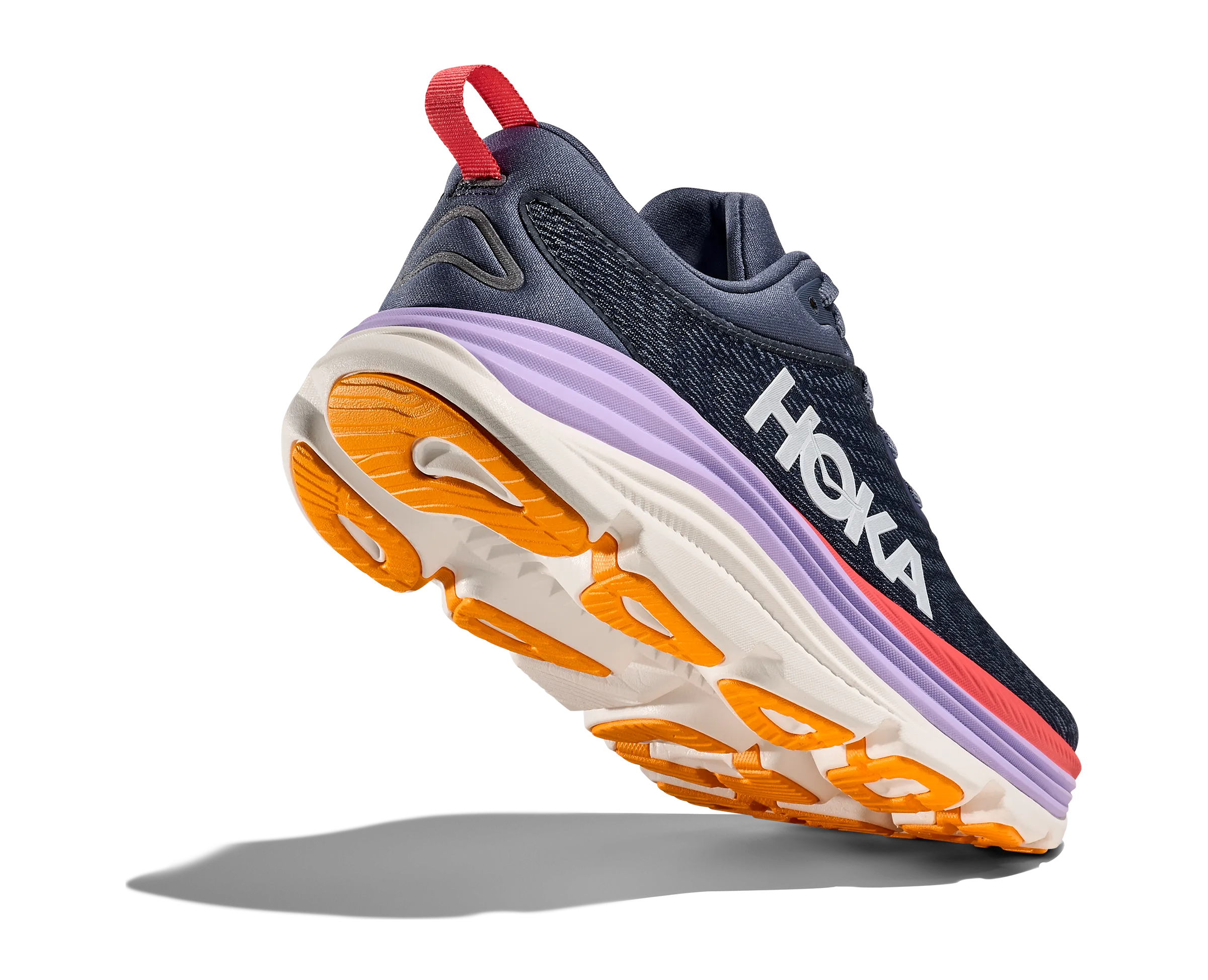 Technology-rich feature balance training running shoes Women's Gaviota 5 - Anchor / Grapefruit