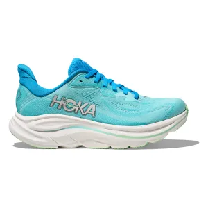 Women's Clifton 10 - Skyward Blue / Cielo heavy - duty rubber shoe substance Smooth ride