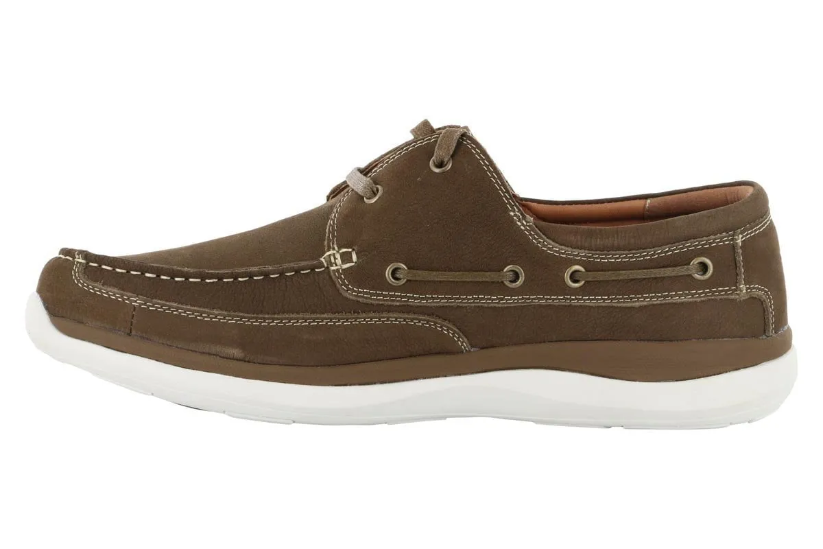 Urban Life Modern Feel Propet Pomeroy Boat Shoe Timber