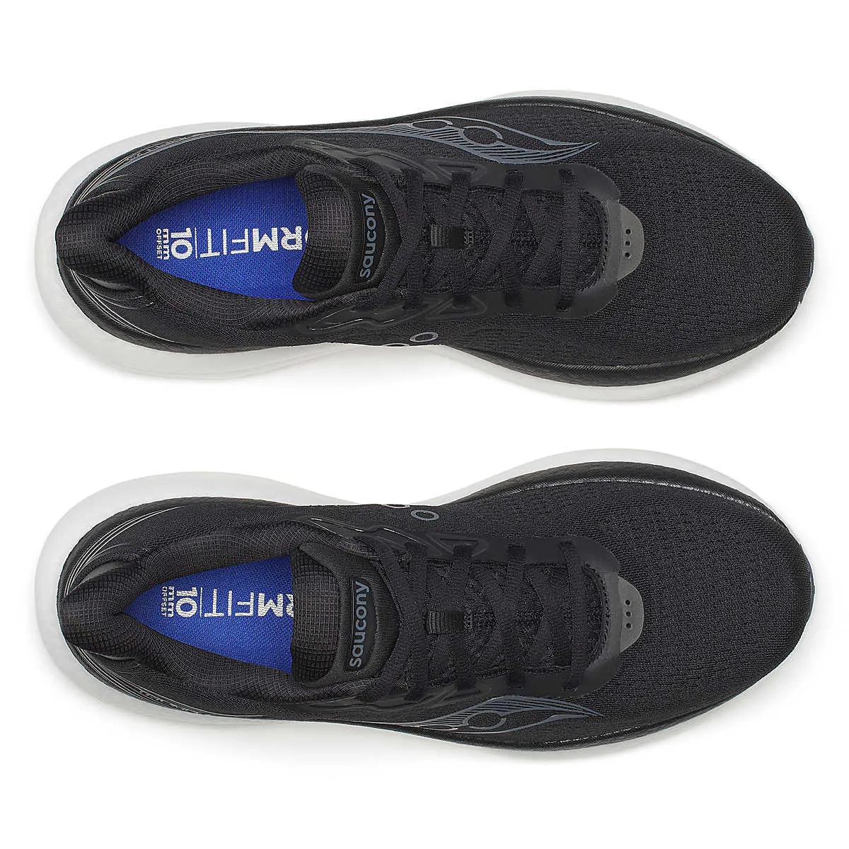 slip - on animal - print running wear Men's Triumph 23 - Black / White