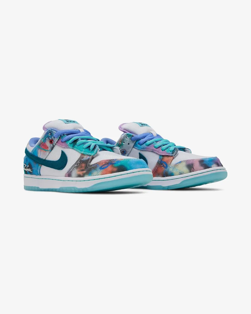 Drive Friendly NIKE X FUTURA LABORATORIES DUNK LOW SB BLEACHED AQUA