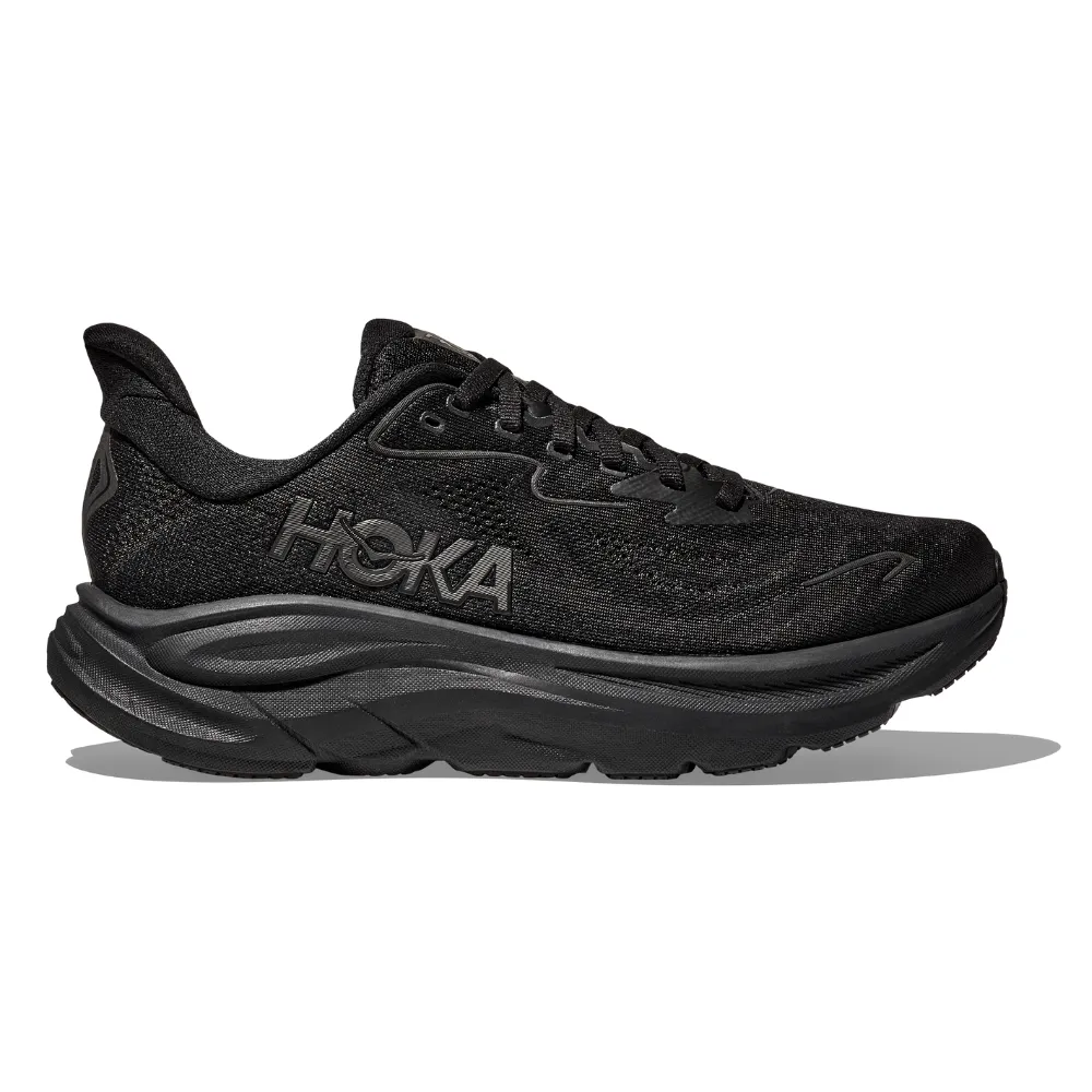 Women's Clifton 10 - Black / Black Endurance training