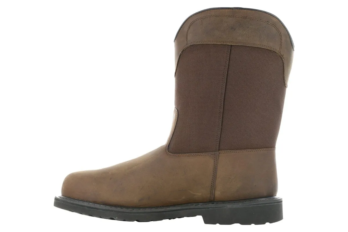 Hoss Buck Wellington Steel Toe Boot Comfort Ankle