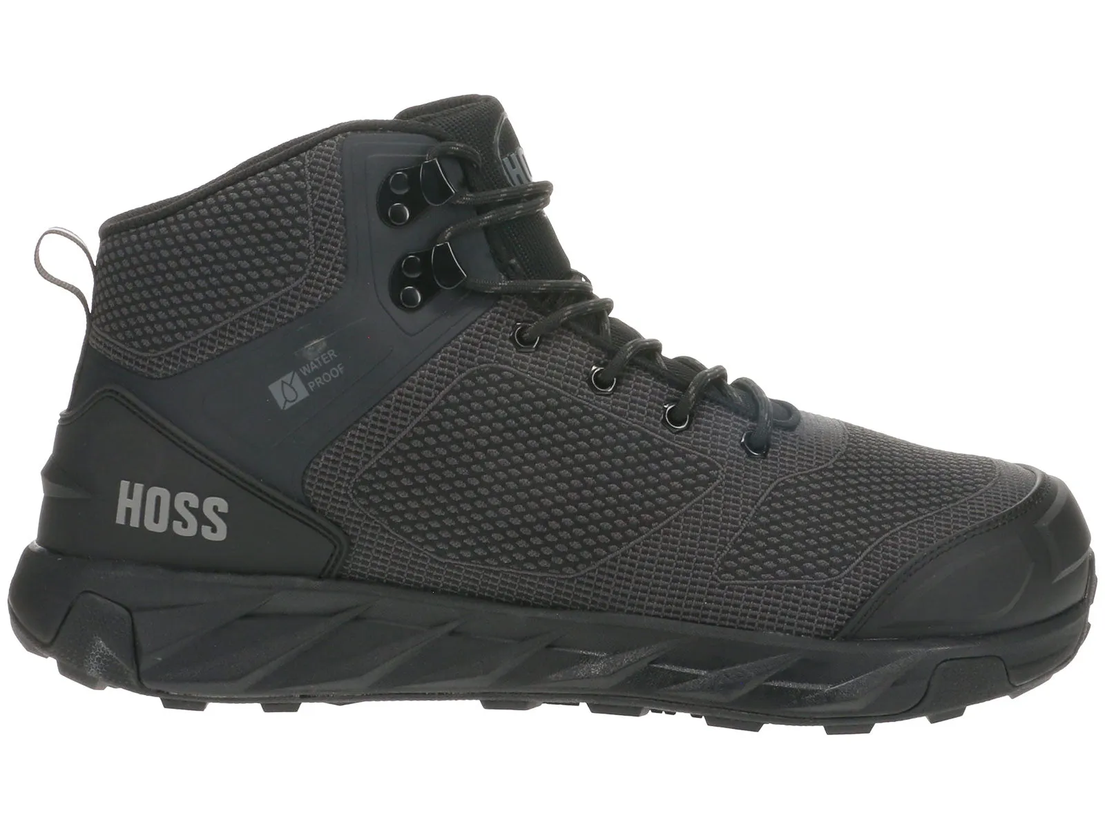 Hoss Buster Hi Waterproof Safety Toe Sport Boot Secure Design midsole - type