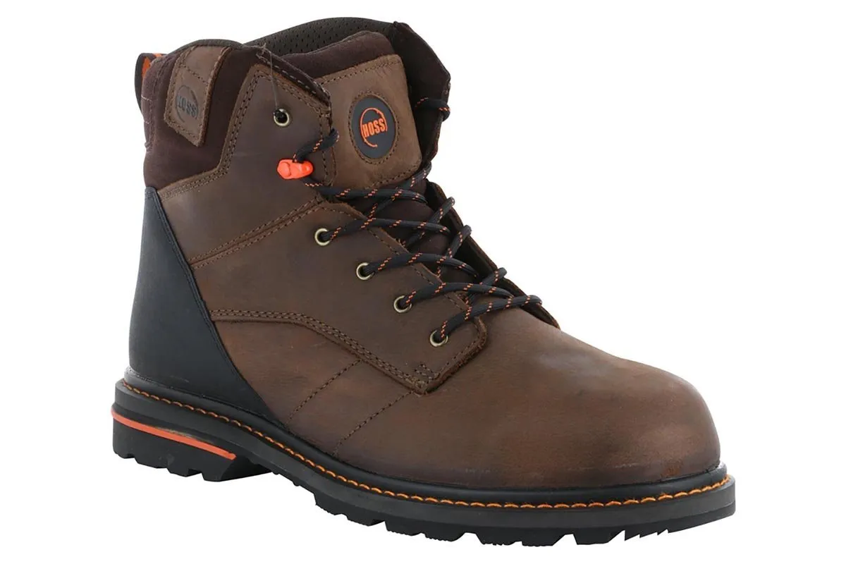 lace - type cycling equipment Hoss Carson 6" Soft Toe Boot