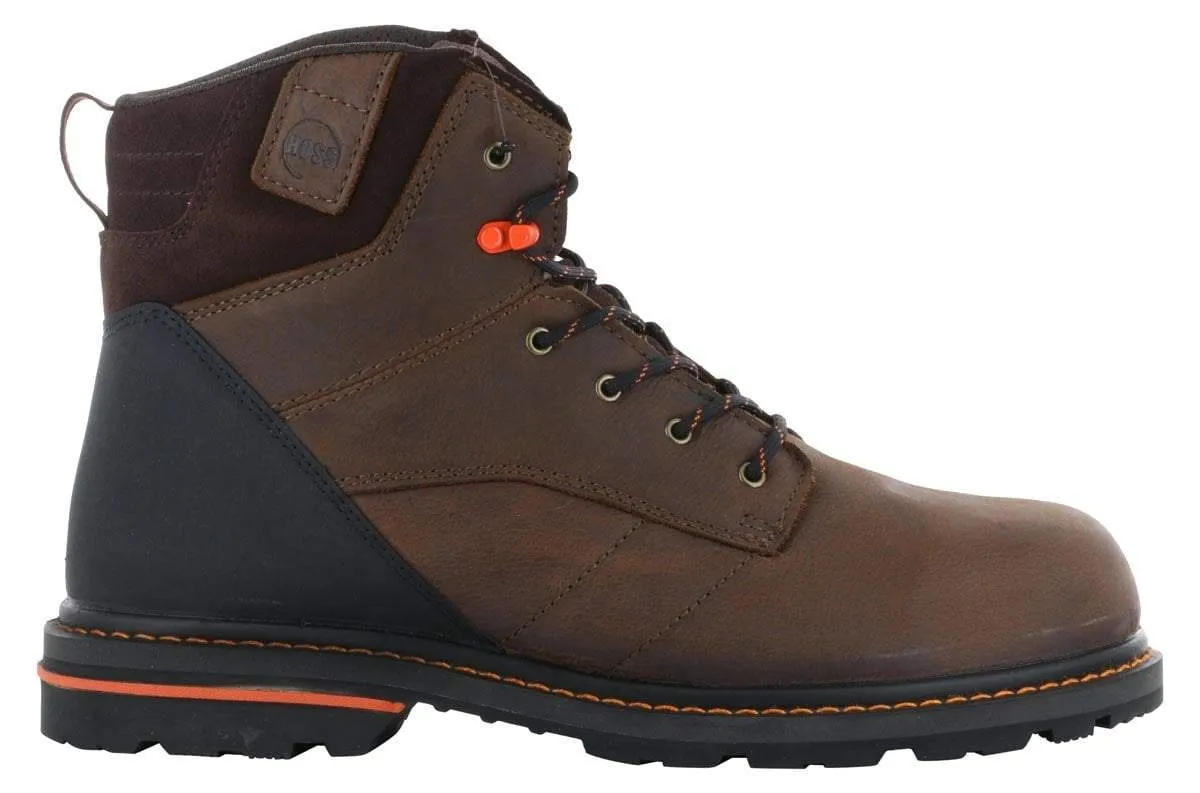 Well-fitted Comfortable backstay Hoss Carson 6" Soft Toe Boot