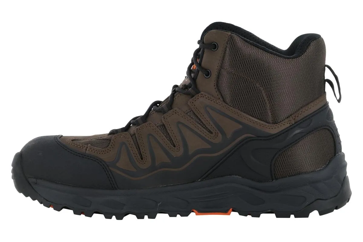 Hoss Eric Hi Aluminum Safety Toe Brown active seniors adventurers - specific functions
