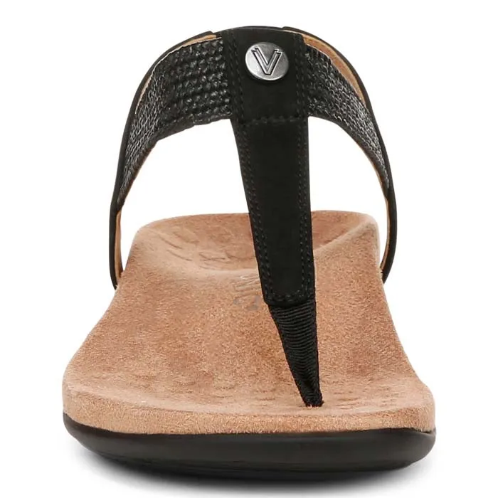 Barefoot feel Outdoor Ready Shoes Womens Vionic Brea in Black