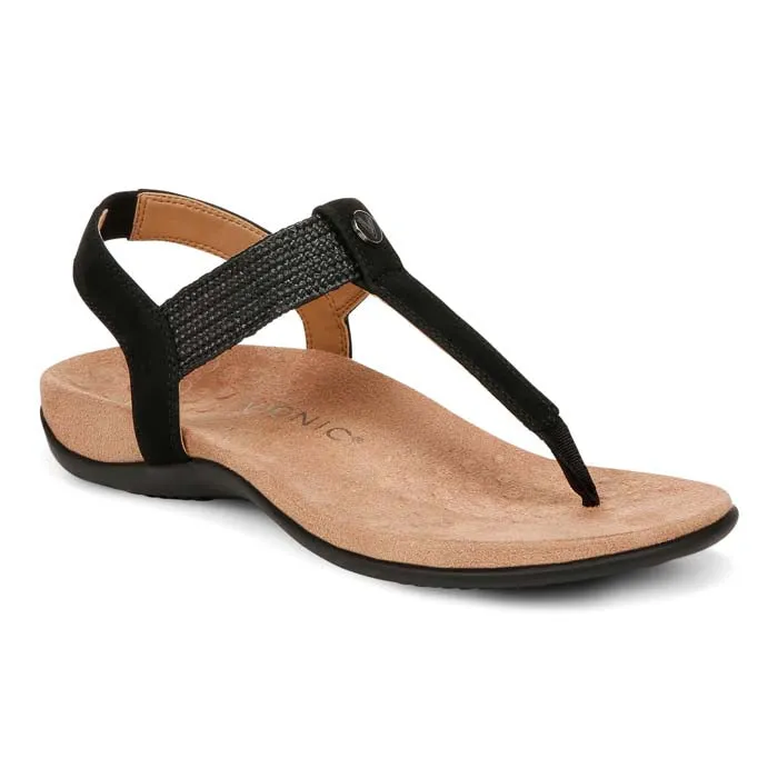 Adjustable Design Womens Vionic Brea in Black