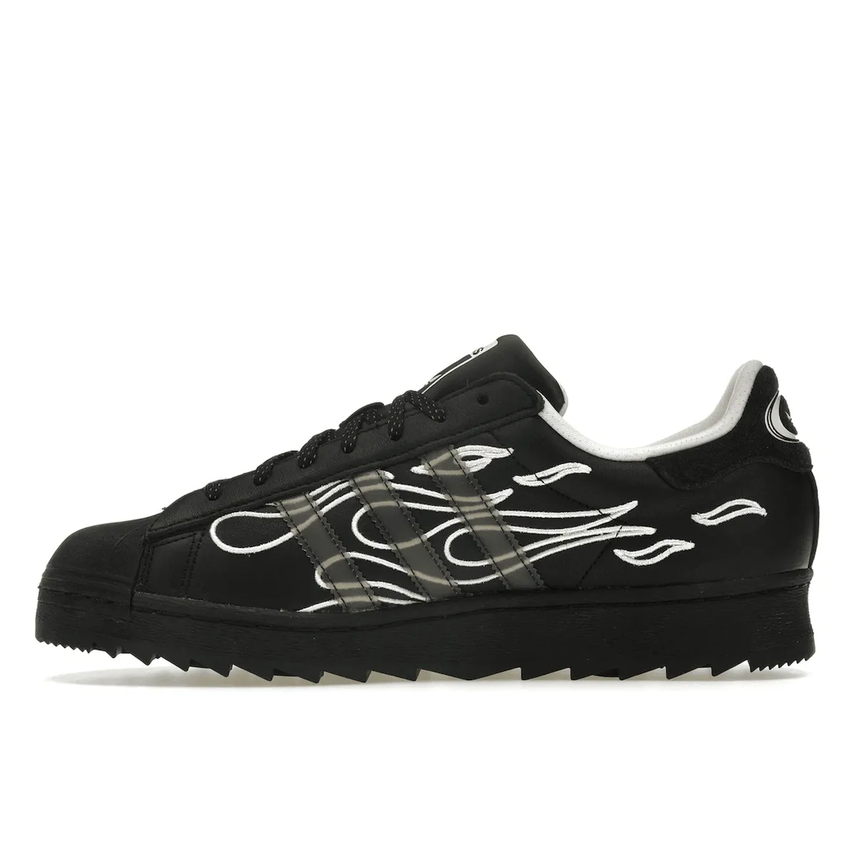 Adidas Superstar Ripple No Sleep Rave Club Core Black Skate Comfort
