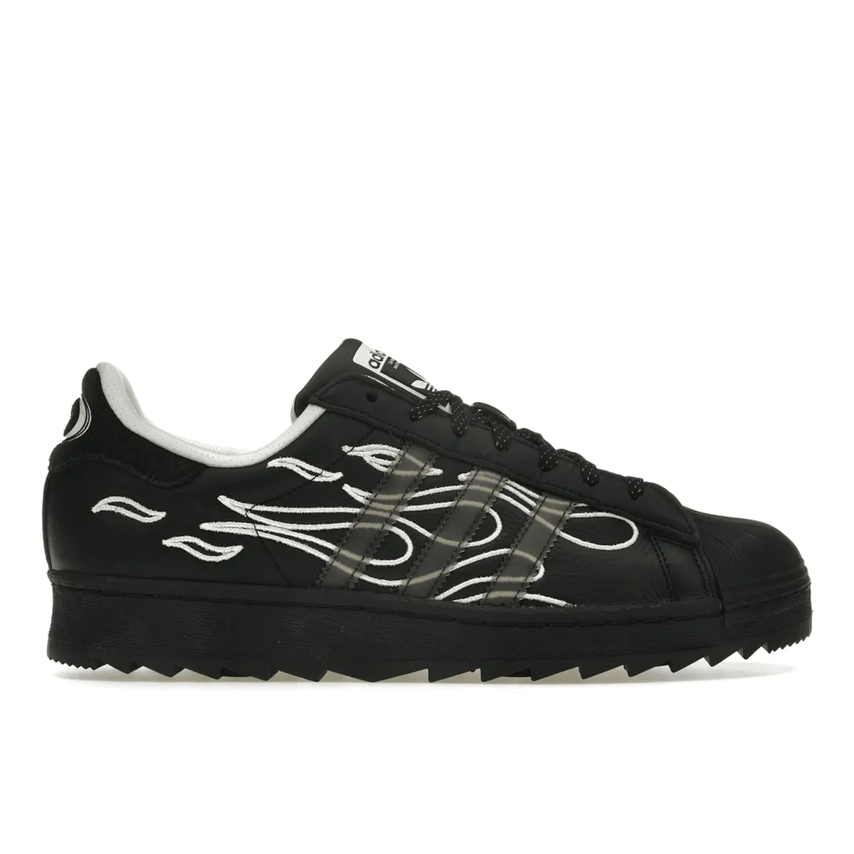 Flexible Support Urban Action Ride Adidas Superstar Ripple No Sleep Rave Club Core Black